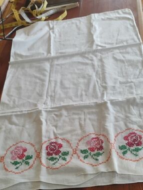 🌹Embroidered Vintage STANDARD PILLOWCASE VINTAGE VNPLVC